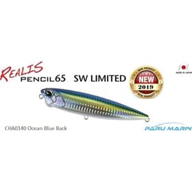 Duo CHA0140 Realis Pencil 65 SW Ocean Blue Back Suni Balık Yemi