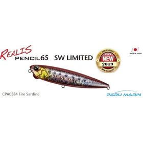 Duo CPA0384 Realis Pencil 65 SW Fire Sardine Suni Balık Yemi