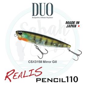 Duo CSX3158 Realis Pencil 110 Mirror Gill Suni Balık Yemi