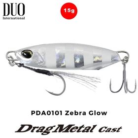 Duo Drag Metal Cast Jig 15gr. PDA0101 Zebra Glow Suni Balık Yemi