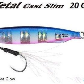 Duo Drag Metal Cast Slim Jig 20 gr PHA0040 Blue Pink Zebra Glow Olta İğnesi
