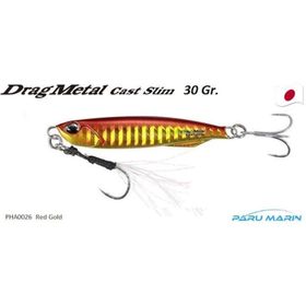 Duo Drag Metal Cast Slim Jig 30 gr PHA0026 Red Gold Suni Balık Yemi