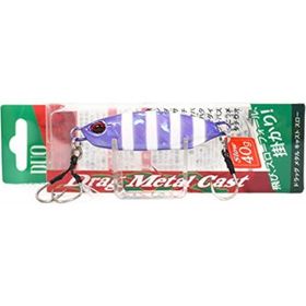 Duo Drag Metal Cast Slow 40G PJAZ142 Purple Zebra Glow Suni Yem