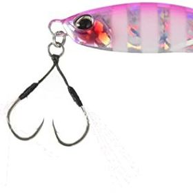 Duo Drag Metal Cast Slow Jig 40 gr PDA0045 Pink Gold Zebra Glow Balık Yemi