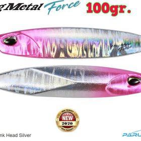 Duo Drag Metal Force Jig 100 gr PPA0523 Pink Head Silver