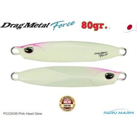 Duo Drag Metal Force Jig 80 gr PCC0509 Pink Head Glow