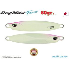 Duo Drag Metal Force Jig 80 gr PCC0509 Pink Head Glow
