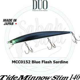 Duo MCC0152 Tide Minnow Slim 140 Blue Flash Sardine Suni Balık Yemi