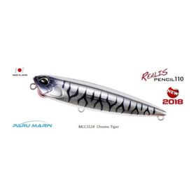 Duo MCC3124 Realis Pencil 110 Chrome Tiger Suni Balık Yemi