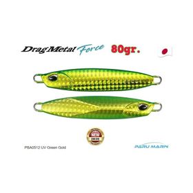 Duo PBA0512 UV Green Gold Drag Metal Force Jig 80 g Sahte Balık