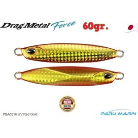 Duo PBA0516 Drag Metal Force Jig 60 gr Uv Red Gold Balık Yemi
