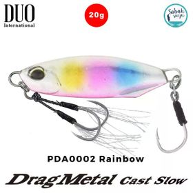 Duo PDA0002 Drag Metal Cast Slow Jig 20 gr Rainbow Balık Yemi