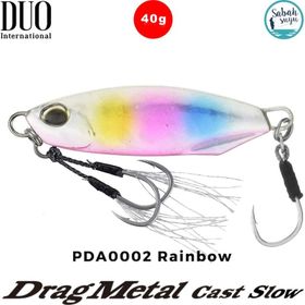 Duo PDA0002 Drag Metal Cast Slow Jig 40 gr Rainbow Balık Yemi