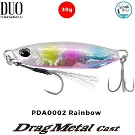 Duo PDA0002 Rainbow Drag Metal Cast Slow Jig 30 gr Suni Yem