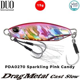 Duo PDA0270 Drag Metal Cast Jig 15 gr Sparkling Pink Candy Balık Yemi