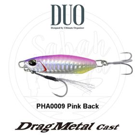 Duo PHA0009 Pink Back 20 gr Drag Metal Cast Jig Balık Yemi
