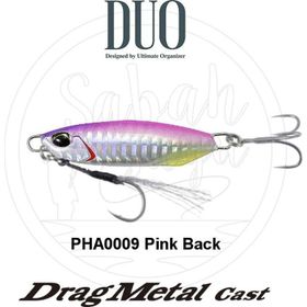 Duo PHA0009 Pink Back 40 gr Drag Metal Cast Jig Balık Yemi
