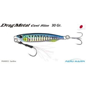 Duo PHA0011 Drag Metal Cast Slim Jig 30 gr Sardine