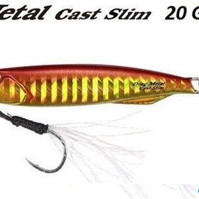 Duo PHA0026 Drag Metal Cast Slim Jig 20 gr Red Gold Balık Yemi
