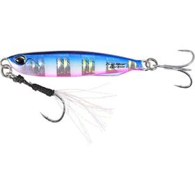 Duo PHA0040 Drag Metal Cast Slim Jig 30 g Blue Pink Zebra Glow Sahte Balık
