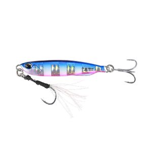 Duo PHA0040 Drag Metal Cast Slim Jig 40 gr Blue Pink Zebra Glow
