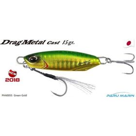 Duo PHA0055 Drag Metal Cast Slow 15 gr Green Gold Balık Yemi