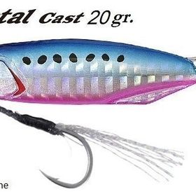 Duo PHA0187 Drag Metal Cast 20 gr Blue Pink Sardine Balık Jig Kamış