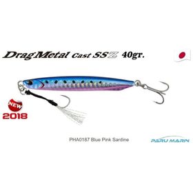 Duo PHA0187 Drag Metal Cast Slim Jig 20 gr / Blue Pink Sardine