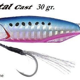 Duo PHA0187 Drag Metal Cast Slow Jig 30 gr Blue Pink Sardine Balık Yemi