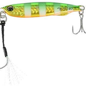 Duo PHA0393 Drag Metal Cast Slim 40 gr Green Gold Zebra Rapala