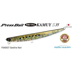 Duo PJA0037 Press Bait Metal Kamuy 35 gr Sardine Noir Suni Balık Yemi