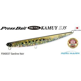 Duo PJA0037 Press Bait Metal Kamuy 35 gr Sardine Noir Suni Balık Yemi