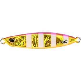 Duo PJA0045 Drag Metal Cast Shot 20 gr Pink Gold Zebra Glow Rapala