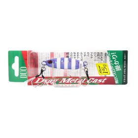 Duo PJAZ142 Drag Metal Cast Slow 15 gr Purple Zebra Glow Rapala