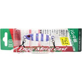 Duo PJAZ142 Drag Metal Cast Slow 15 gr Purple Zebra Glow Rapala