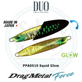Duo PPA0510 Drag Metal Force Jig 80 gr Squid Glow Rapala