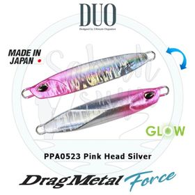 Duo PPA0523 Drag Metal Force Jig 60 gr Pink Head Silver Rapala