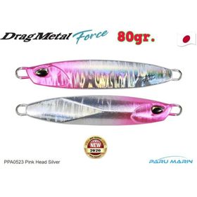 Duo PPA0523 Drag Metal Force Jig 60 gr Pink Head Silver Rapala