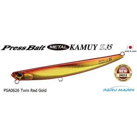 Duo PSA0626 Press Bait Metal Kamuy 35 gr Twin Red Gold Suni Balık Yemi