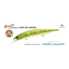 Duo Realis Jerkbait 120s Sw Ada4127 Lime Green