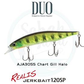 Duo Realis Jerkbait 120SP AJA3055 Chart Gill Halo Suni Yem