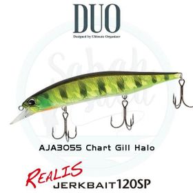 Duo Realis Jerkbait 120SP AJA3055 Chart Gill Halo Suni Yem