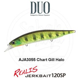 Duo Realis Jerkbait 120SP AJA3055 Chart Gill Halo Suni Yem