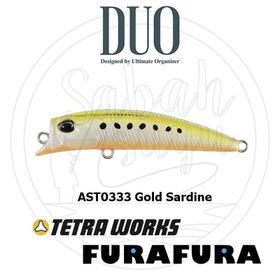 Duo Realis Jerkbait 120SP AST0333 Gold Sardine Suni Yem