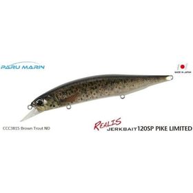 Duo Realis Jerkbait 120SP Pike CCC3815 Brown Trout ND Suni Balık Yemi