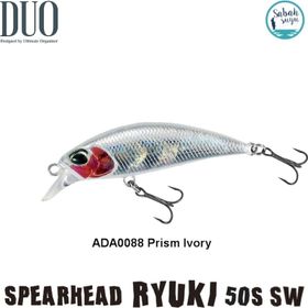 Duo Spearhead Ryuki 50S SW ADA0088 Prism Ivory Suni Balık Yemi