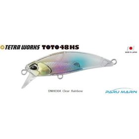 Duo Tetra Works Poco Poco 40F Popper DNH0304 Clear Rainbow Suni Yem