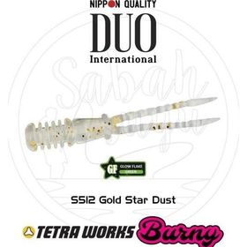 Duo Tetra Works Silikon Burny 42 mm S512 Gold Stardust Suni Balık Yemi
