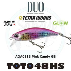 Duo Tetra Works Toto Shad 48S Lrf Yemi AQA0313 Pink Candy Suni Yem