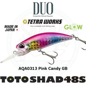 Duo Tetra Works Toto Shad 48S Lrf Yemi AQA0313 Pink Candy Suni Yem